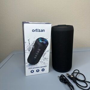New! Black X10 Wireless Speaker